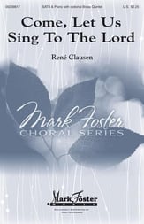 Come Let Us Sing to the Lord SATB choral sheet music cover